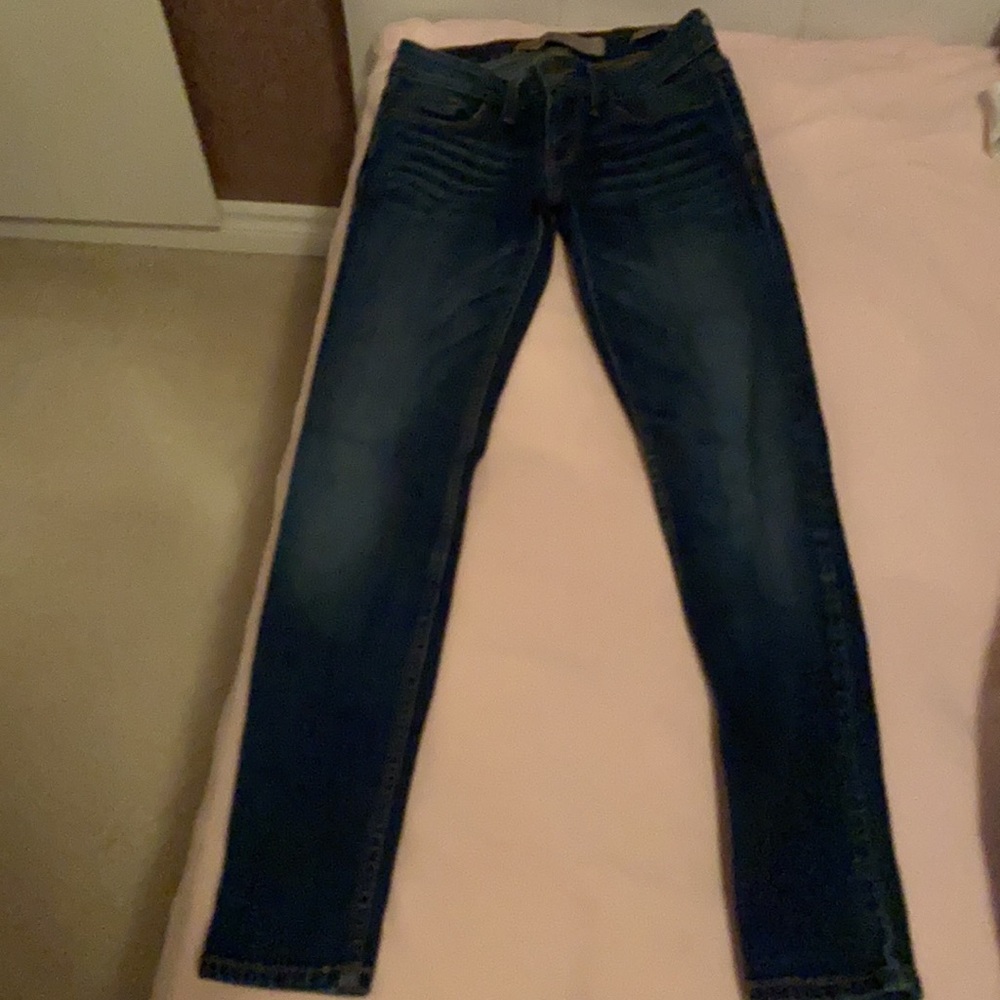 Guess power skinny low rise jeans